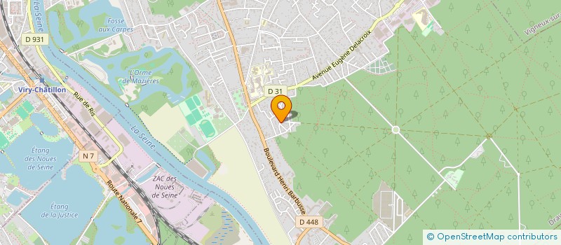 localisation de l'entreprise SOCIETE CIVILE IMMOBILIERE DES JONQUILLES à DRAVEIL
