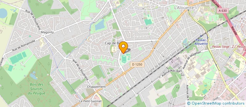 localisation de l'entreprise SOCIETE CIVILE IMMOBILIERE DES LOGES à PESSAC