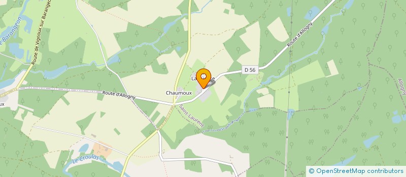 localisation de l'entreprise SOCIETE CIVILE IMMOBILIERE DES MARRAIS  SAINT-LAURENT