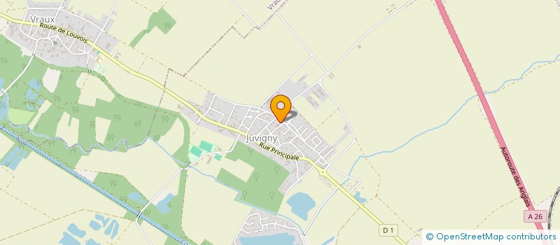 localisation de l'entreprise SOCIETE CIVILE IMMOBILIERE DES MESANGES  JUVIGNY