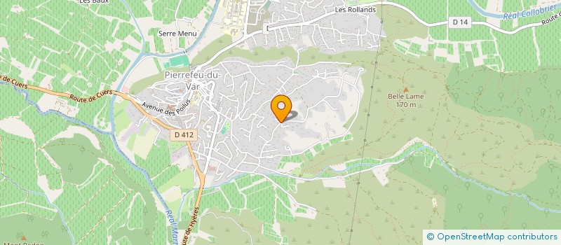 localisation de l'entreprise SOCIETE CIVILE IMMOBILIERE DES MESSUGUES  PIERREFEU-DU-VAR