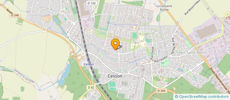 localisation de l'entreprise SOCIETE CIVILE IMMOBILIERE DES PEPINS  CESSON