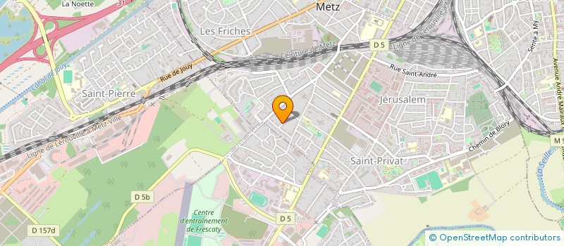localisation de l'entreprise SOCIETE CIVILE IMMOBILIERE DES PETITS à MONTIGNY-LES-METZ