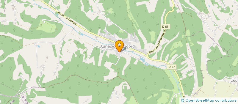 localisation de l'entreprise SOCIETE CIVILE IMMOBILIERE DES PLANTADES  AURIAC-DU-PERIGORD