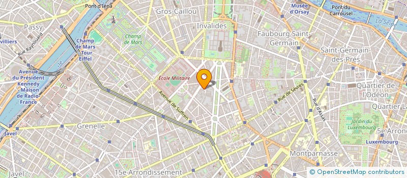 localisation de l'entreprise SOCIETE CIVILE IMMOBILIERE DES RIVES PARISIENNES  PARIS