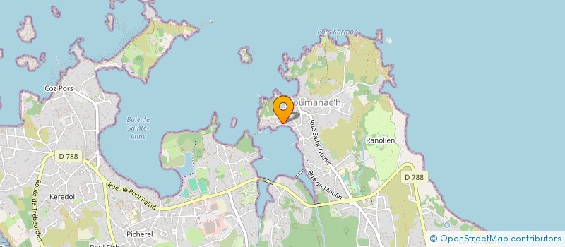 localisation de l'entreprise SOCIETE CIVILE IMMOBILIERE DES ROCHERS  PERROS-GUIREC