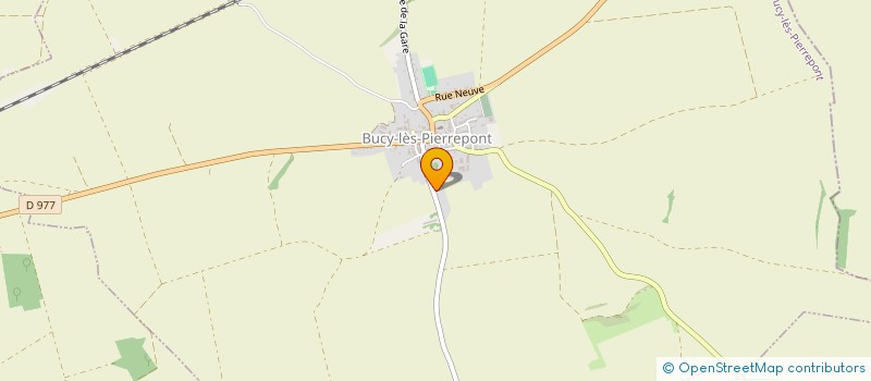 localisation de l'entreprise SOCIETE CIVILE IMMOBILIERE DES ROSEAUX  BUCY-LES-PIERREPONT