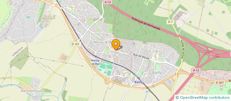 localisation de l'entreprise SOCIETE CIVILE IMMOBILIERE DES SABLONS à NOISY-LE-ROI