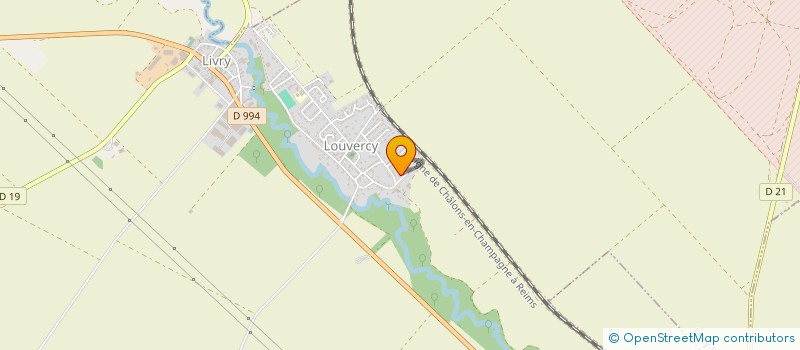 localisation de l'entreprise SOCIETE CIVILE IMMOBILIERE DES SARAZINS  LIVRY-LOUVERCY