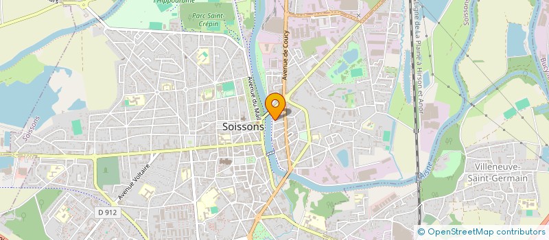 localisation de l'entreprise SOCIETE CIVILE IMMOBILIERE DES TOURELLES à SOISSONS