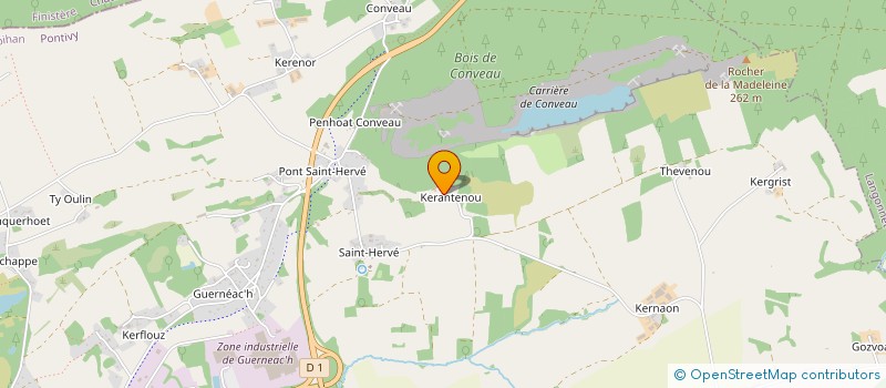 localisation de l'entreprise SOCIETE CIVILE IMMOBILIERE DES TROIS ETANGS  GOURIN