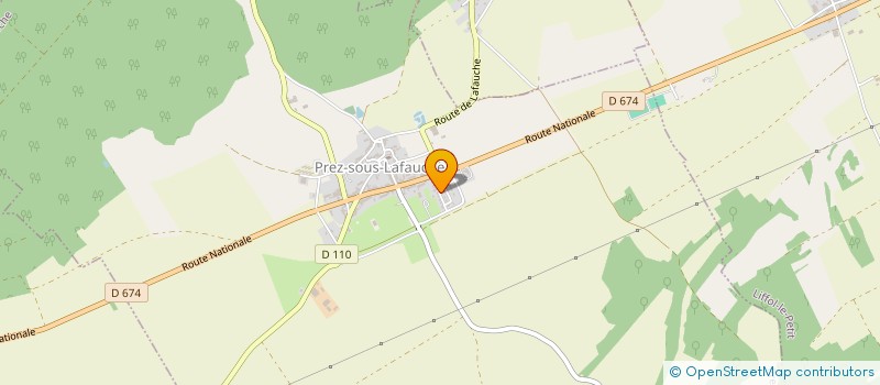 localisation de l'entreprise SOCIETE CIVILE IMMOBILIERE DES TROIS FRERES à PREZ-SOUS-LAFAUCHE