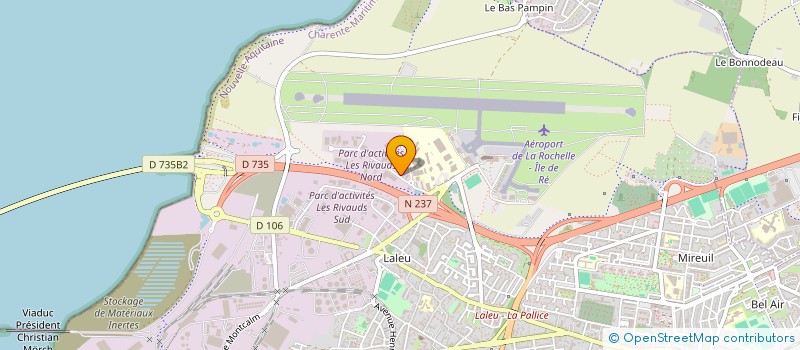 localisation de l'entreprise SOCIETE CIVILE IMMOBILIERE DES VOILIERS  LA ROCHELLE