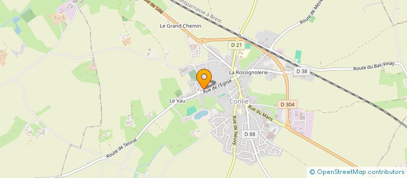 localisation de l'entreprise SOCIETE CIVILE IMMOBILIERE DESMARES  CONLIE