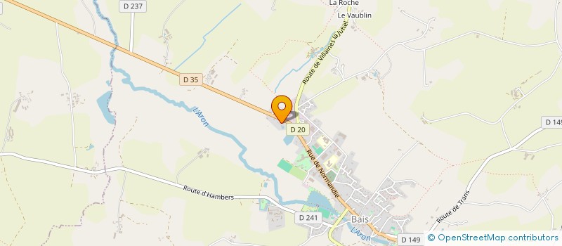 localisation de l'entreprise SOCIETE CIVILE IMMOBILIERE DESMINOTS  BAIS