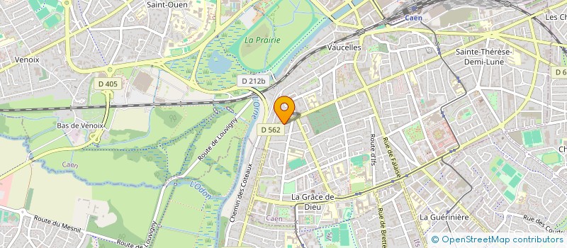 localisation de l'entreprise SOCIETE CIVILE IMMOBILIERE DESYDE à CAEN