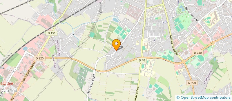 localisation de l'entreprise SOCIETE CIVILE IMMOBILIERE DF ET MV à CHATEAUROUX