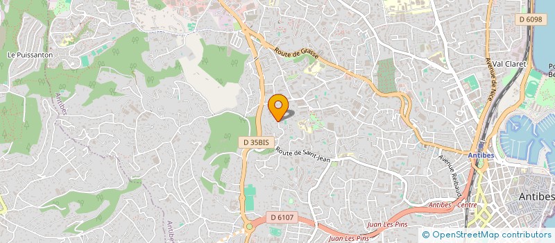localisation de l'entreprise SOCIETE CIVILE IMMOBILIERE DIANTHUS à ANTIBES