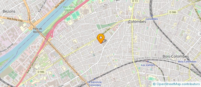 localisation de l'entreprise SOCIETE CIVILE IMMOBILIERE DIEGO à COLOMBES