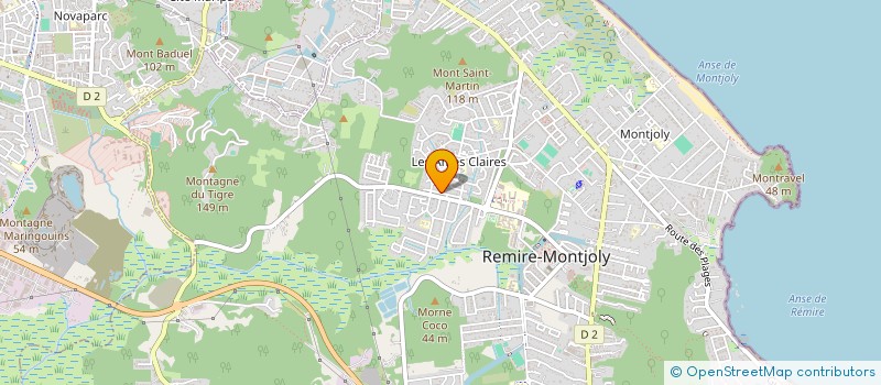localisation de l'entreprise SOCIETE CIVILE IMMOBILIERE DIKAMES  REMIRE-MONTJOLY