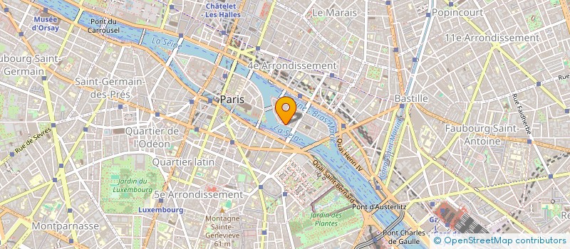 localisation de l'entreprise SOCIETE CIVILE IMMOBILIERE DIVITIA  PARIS