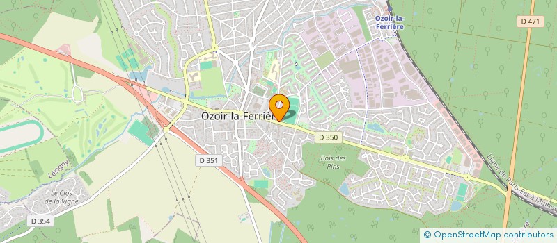 localisation de l'entreprise SOCIETE CIVILE IMMOBILIERE DJAB 77  OZOIR-LA-FERRIERE