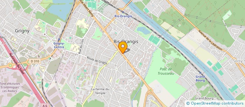 localisation de l'entreprise SOCIETE CIVILE IMMOBILIERE DJAFA à RIS-ORANGIS