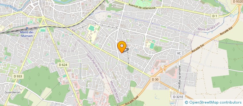 localisation de l'entreprise SOCIETE CIVILE IMMOBILIERE DLFP à MONT-DE-MARSAN