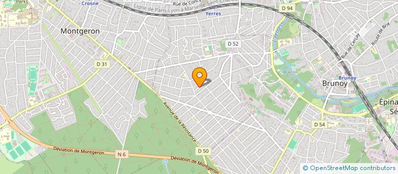 localisation de l'entreprise SOCIETE CIVILE IMMOBILIERE DMJJG PAR ABREVIATION SCI DMJJG à MONTGERON