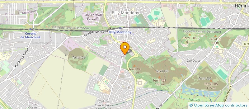 localisation de l'entreprise SOCIETE CIVILE IMMOBILIERE DO CONFORT HABITAT  ROUVROY