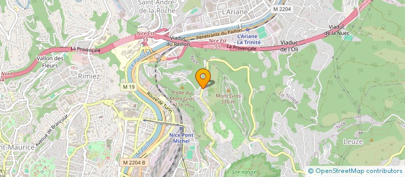 localisation de l'entreprise SOCIETE CIVILE IMMOBILIERE DOCTEUR GRAVIERE à NICE