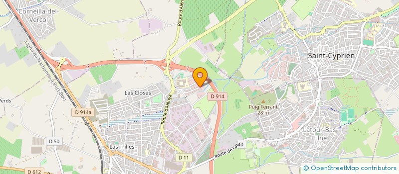 localisation de l'entreprise SOCIETE CIVILE IMMOBILIERE DOCTEUR HOUSE  ELNE