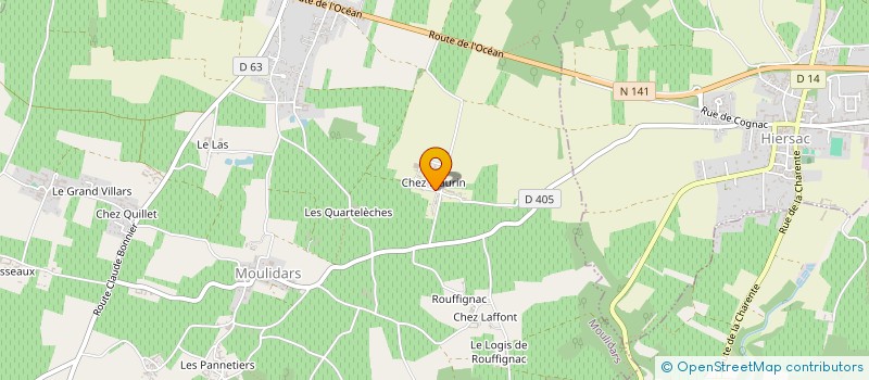 localisation de l'entreprise SOCIETE CIVILE IMMOBILIERE DODUAL  HIERSAC