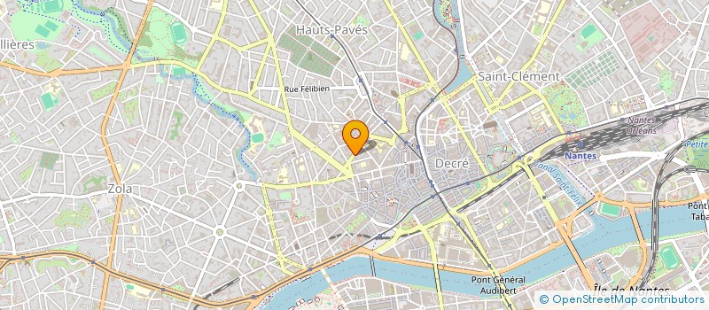 localisation de l'entreprise SOCIETE CIVILE IMMOBILIERE DOELAN1 - SCI D1 à NANTES