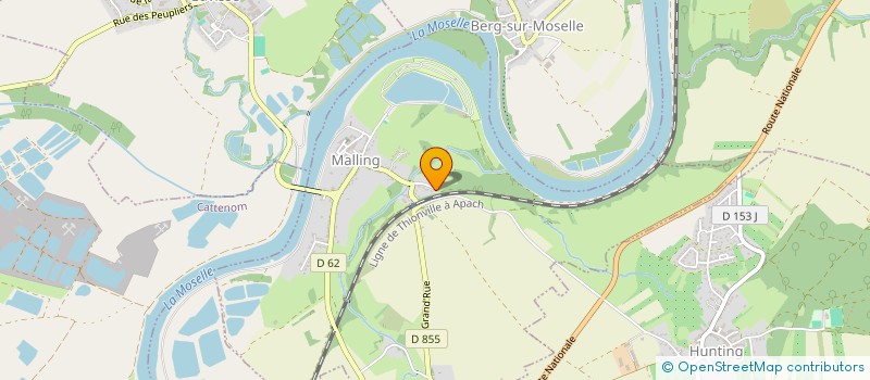 localisation de l'entreprise SOCIETE CIVILE IMMOBILIERE DOFLOLI  MALLING