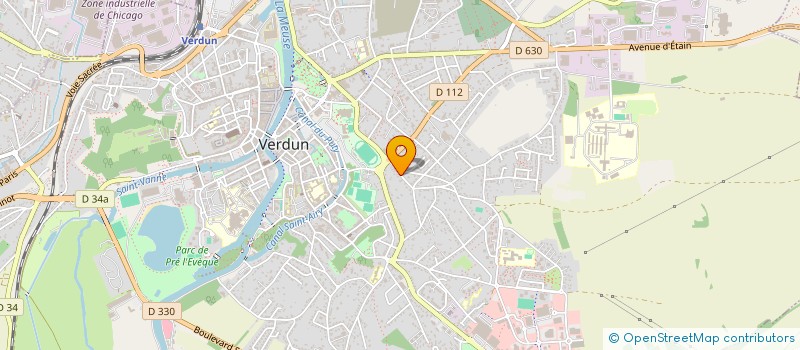 localisation de l'entreprise SOCIETE CIVILE IMMOBILIERE DOHMINHO à VERDUN