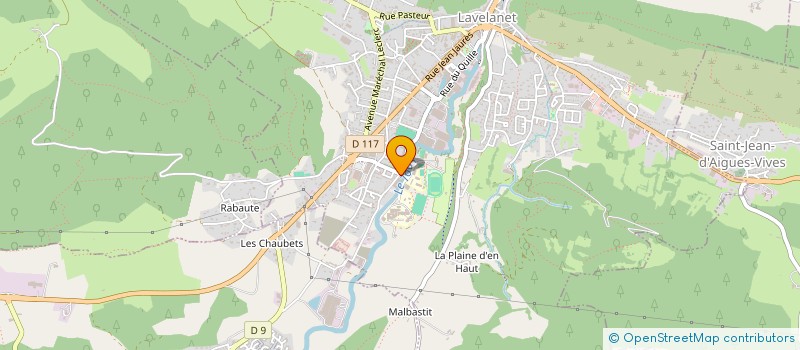 localisation de l'entreprise SOCIETE CIVILE IMMOBILIERE DOMAINE DE CMITH à LAVELANET