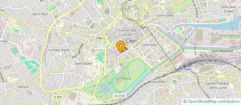 localisation de l'entreprise SOCIETE CIVILE IMMOBILIERE DOMAINE DE GENESLAY à CAEN