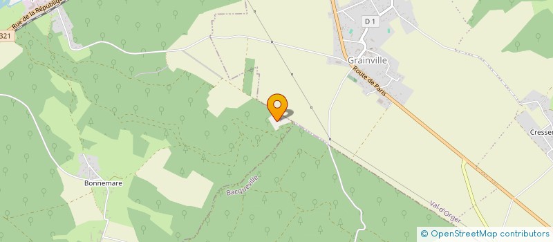 localisation de l'entreprise SOCIETE CIVILE IMMOBILIERE DOMAINE DE LA CHESNAIE  RADEPONT