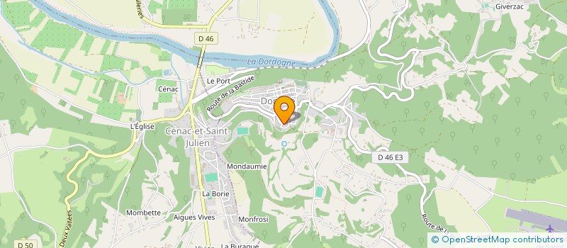 localisation de l'entreprise SOCIETE CIVILE IMMOBILIERE * DOMME PLEIN SUD à DOMME