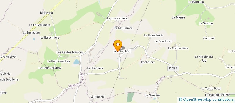 localisation de l'entreprise SOCIETE CIVILE IMMOBILIERE DON-J.E  COURCITE