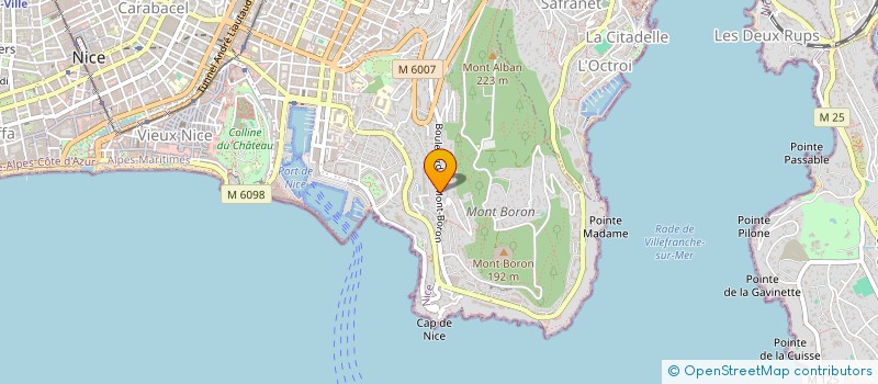localisation de l'entreprise SOCIETE CIVILE IMMOBILIERE DORELLA à NICE