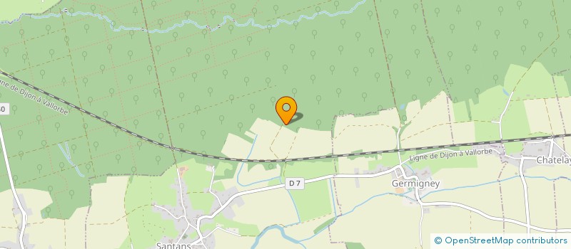 localisation de l'entreprise SOCIETE CIVILE IMMOBILIERE DORNER  CHISSEY SUR LOUE