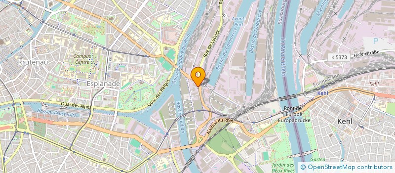 localisation de l'entreprise SOCIETE CIVILE IMMOBILIERE DS IMMOBILIER  STRASBOURG