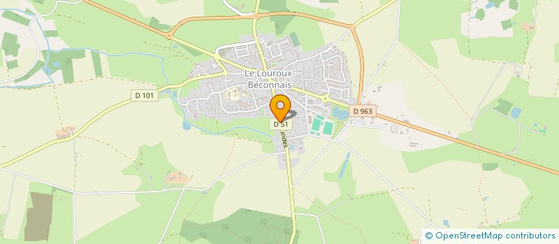 localisation de l'entreprise SOCIETE CIVILE IMMOBILIERE DSC  VAL D'ERDRE-AUXENCE