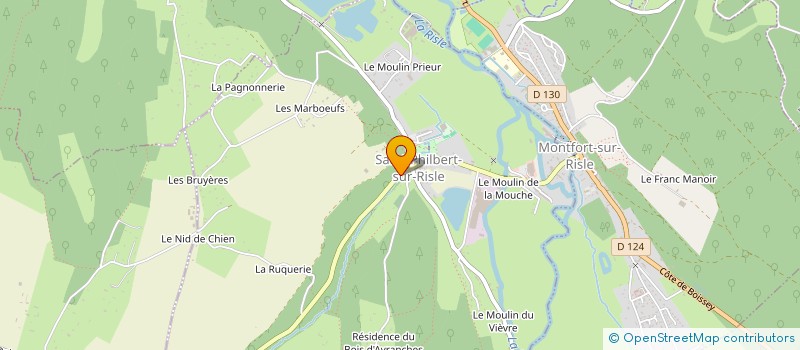 localisation de l'entreprise SOCIETE CIVILE IMMOBILIERE DU 10 NOVEMBRE 2011  SAINT-PHILBERT-SUR-RISLE