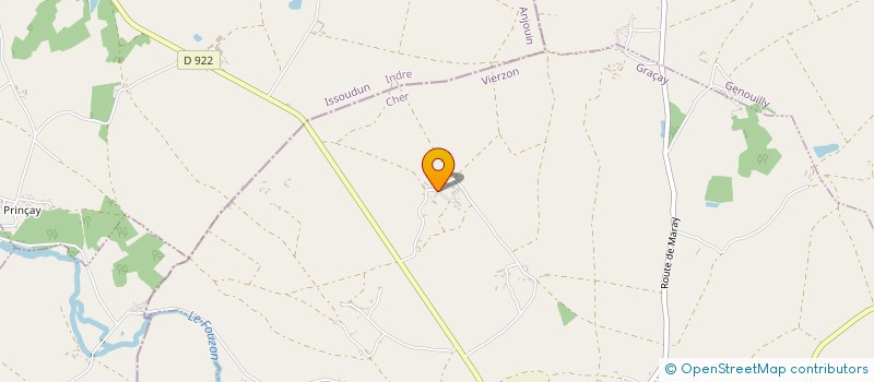 localisation de l'entreprise SOCIETE CIVILE IMMOBILIERE DU 12 RUE THOMAS EDISON  GRACAY