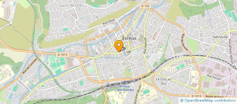 localisation de l'entreprise SOCIETE CIVILE IMMOBILIERE DU 2 MAI  EVREUX