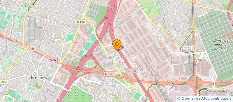 localisation de l'entreprise SOCIETE CIVILE IMMOBILIERE DU 20 RUE DU PONT DES HALLES  RUNGIS