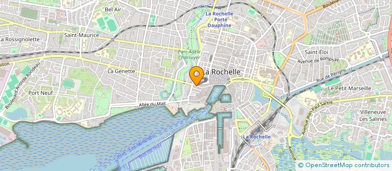 localisation de l'entreprise SOCIETE CIVILE IMMOBILIERE DU 20 RUE LEONCE VIELJEUX  LA ROCHELLE